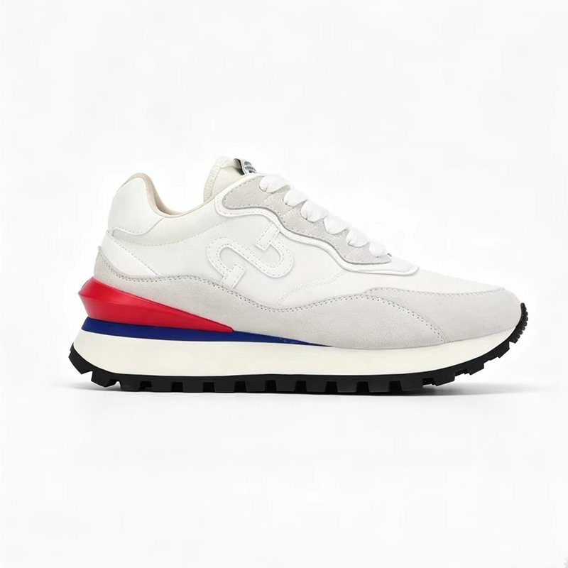 Women Everyday White Suede Sneakers – Stylish, Clean & Comfortable