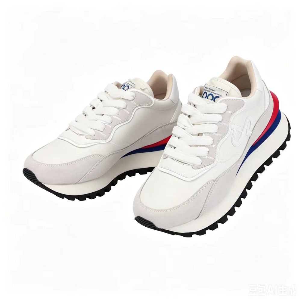 Clean White Paint Sneakers – Minimal Everyday Style - Image 9