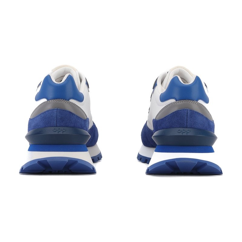 OPPCOLOR Ethereum Icon Retro Runner Blue White Web3 Sneakers - Image 7