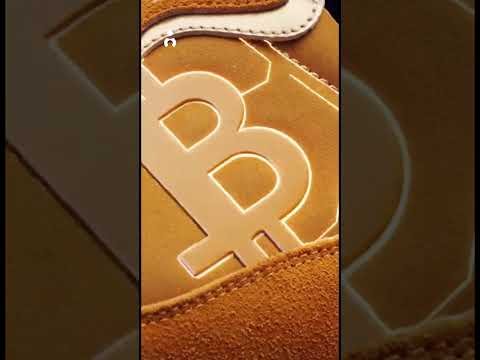 Digital Gold: OPPCOLOR Bitcoin Sneaker 🪙 #Shorts #oppcolor